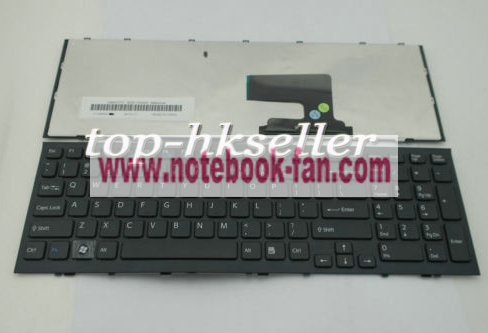 New SONY VAIO VPC-EE37FX VPCEE37FX US Keyboard Black Frame - Click Image to Close